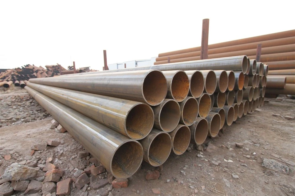 ASTM A252 ERW стоманени тръбни пилоти